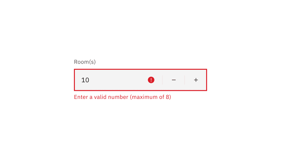 number input validation